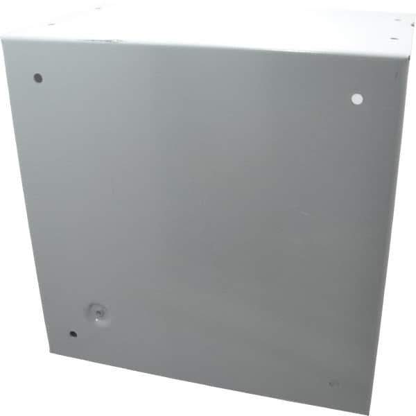 Cooper B-Line - Steel Junction Box Enclosure Screw Flat Cover - NEMA 1, 10" Wide x 10" High x 6" Deep - All Tool & Supply