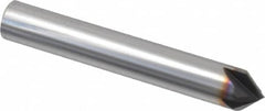 Niagara Cutter - 3/8" Diam 4 Flute Single End Solid Carbide Chamfer Mill - All Tool & Supply