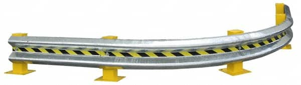 Vestil - Guard Rail Type: Heavy Duty Guardrail Style: Curved - All Tool & Supply