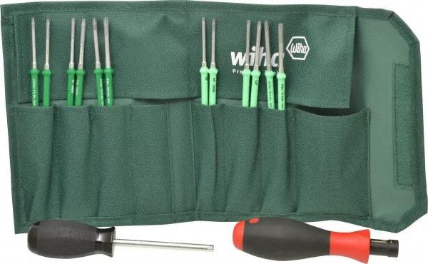 Wiha - 14 Piece Bit Screwdriver - Torx, TorxPlus, Torque Control Set - All Tool & Supply