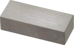 Mitutoyo - 0.55" Rectangular Steel Gage Block - Accuracy Grade AS-1, Includes Certificate of Inspection - All Tool & Supply