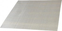 Value Collection - 33 Gage, 0.012 Inch Wire Diameter, 30 x 30 Mesh per Linear Inch, Stainless Steel, Wire Cloth - 0.021 Inch Opening Width, 12 Inch Wide x 12 Inch Stock Length - All Tool & Supply