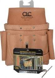 CLC - 8 Pocket Electrician's Holster - Leather - All Tool & Supply