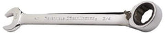 GearWrench - 3/8" Combination Wrench - 6-1/4" OAL, Steel, Polished Finish - All Tool & Supply