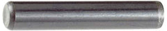 Holo-Krome - 5/16" Diam x 1" Pin Length 4000 Alloy Steel Oversized Dowel Pin - Black Luster Finish, C 47-58 & C 60 (Surface) Hardness, 1 Beveled & 1 Rounded End - All Tool & Supply