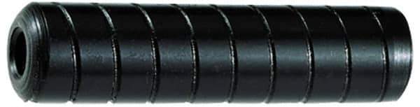 Holo-Krome - 1" Diam x 3" Pin Length 4000 Alloy Steel Pull Out Dowel Pin - Black Luster Finish, C 47-58 & C 60 (Surface) Hardness, 1 Beveled & 1 Threaded End - All Tool & Supply