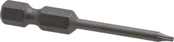 Wera - T5 Torx Bit - 1/4" Hex Drive, 2" OAL - All Tool & Supply