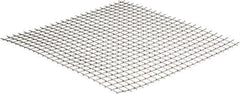 Value Collection - 16 Gage, 0.063 Inch Wire Diameter, 2 x 2 Mesh per Linear Inch, Stainless Steel, Welded Fabric Wire Cloth - 0.437 Inch Opening Width, 12 Inch Wide x 12 Inch Stock Length - All Tool & Supply