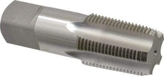 OSG - 3/4-14 NPT Thread, 5 Flute Standard Pipe Tap - 3-1/4" OAL, 1-3/8" Thread Length, 29/32" Shank Diam, Bright Finish, Cobalt - Exact Industrial Supply