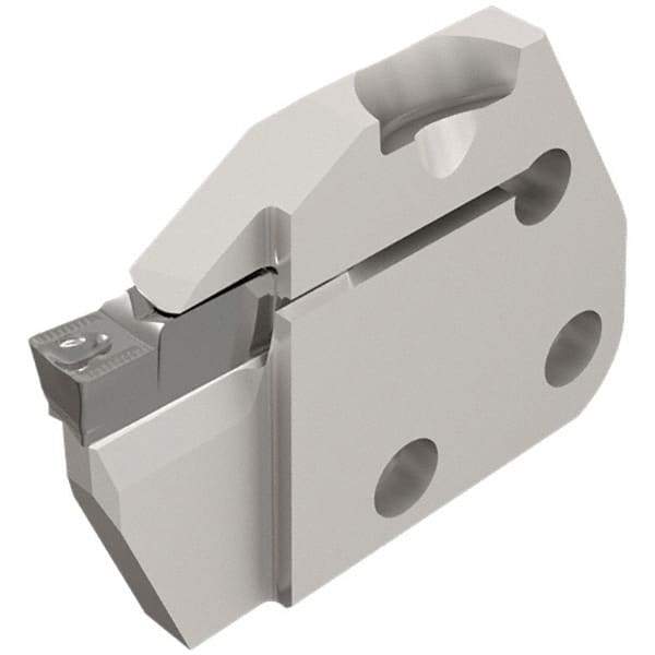 Iscar - Left Hand Cut, 5mm Insert Width, Cutoff & Grooving Support Blade for Indexables - 12mm Max Depth of Cut, 6mm Head Projection - All Tool & Supply