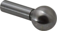 Gibraltar - 3/8" Ball Diam, 3/16" Shank Diam, Steel Inspection Tooling Ball - Press-Fit Shank, 3/4" Ball Center to Shank Bottom - All Tool & Supply