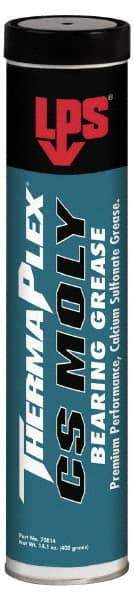 LPS - 14.1 oz Cartridge Calcium Extreme Pressure Grease - Gray/Black, Extreme Pressure, Food Grade & High Temperature, 425°F Max Temp, NLGIG 2, - All Tool & Supply