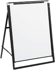 Quartet - 36" High x 24" Wide Erasable Melamine Marker Boards - Steel Frame, 30-1/2" Deep, Includes One Quartet Dry-Erase Marker - All Tool & Supply