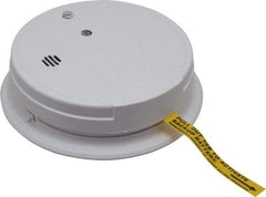 Kidde - 5.6 Inch Diameter, AC Wire In 120 Volt Smoke Alarm - 85 dB Decibel Rating, 9V Battery Included, Tamper Resistant, Interconnectable - All Tool & Supply