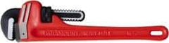 Paramount - 10" Cast Iron Straight Pipe Wrench - 1-1/2" Pipe Capacity - All Tool & Supply