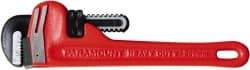 Paramount - 8" Cast Iron Straight Pipe Wrench - 1" Pipe Capacity - All Tool & Supply