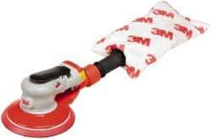 3M - 10,000 OPM, 17 CFM Air Consumption, 90 psi Air Pressure, Palm Air Orbital Sander - Round Pad, - All Tool & Supply