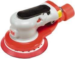 3M - 12,000 OPM, 17 CFM Air Consumption, 90 psi Air Pressure, Palm Air Orbital Sander - Round Pad, - All Tool & Supply