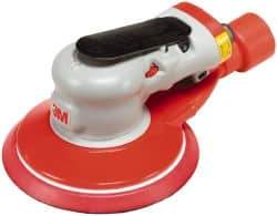 3M - 12,000 OPM, 17 CFM Air Consumption, 90 psi Air Pressure, Palm Air Orbital Sander - Round Pad, - All Tool & Supply