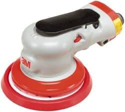 3M - 12,000 OPM, 17 CFM Air Consumption, 90 psi Air Pressure, Palm Air Orbital Sander - Round Pad, - All Tool & Supply