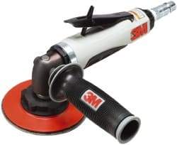 3M - 4 to 5" Disc, 12,000 RPM, Pneumatic Handheld Disc Sander - 3/8 NPT Inlet, 1 hp, 90 psi - All Tool & Supply