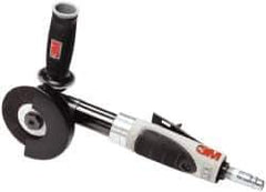 3M - 4" Wheel Diam, 18,000 RPM, Pneumatic Cutoff & Cutoff-Grinder Tool - Right Angle Handle, 3/8 NPT Inlet - All Tool & Supply