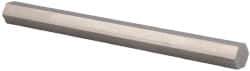 Value Collection - 7/8 Inch Width Across Flats, 304 Stainless Steel Hexagon Bar - 36 Inch Long - All Tool & Supply