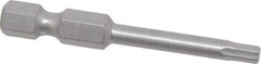 Wera - 1/8" Hex Bit - 1/4" Hex Drive, 2" OAL - All Tool & Supply