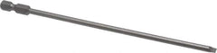 Wera - 5/32" Slotted Screwdriver Bit - 1/4" Hex Drive, 6" OAL - All Tool & Supply