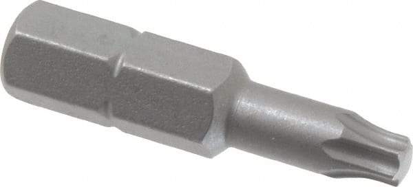 Wera - 5/16" Drive T25 Torx Screwdriver Bit - 1-3/8" OAL - All Tool & Supply