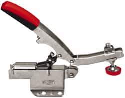 Bessey - 700 Lb Holding Capacity, Horizontal Handle, Manual Hold Down Toggle Clamp - U-Bar, Flanged Base, Steel - All Tool & Supply