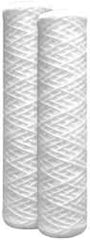 Dupont - 2" OD, 15µ, String Wound Universal String Wound 2 Pack Cartridge Filter - 10" Long, Reduces Sediments & Rust - All Tool & Supply