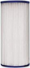 Dupont - 4" OD, 20µ, Universal Heavy Duty Whole House Pleated Poly Cartridge Filter - 10" Long, Reduces Sediments & Rust - All Tool & Supply