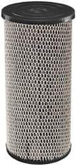 Dupont - 4" OD, 5µ, Spun-Wound Polypropylene & Universal Heavy Duty Carbon Wrap 2 Phase Cartridge Filter - 10" Long, Reduces Sediments, Tastes, Odors & Chlorine - All Tool & Supply