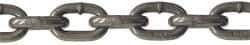 CM - 5/8" Welded High Test Chain - 13,000 Lb Capacity, Grade 43, 150' Long, Carbon Steel, Self-Colored Finish - All Tool & Supply