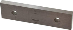 Mitutoyo - 5" Rectangular Steel Gage Block - Accuracy Grade 0, Includes Certificate of Inspection - All Tool & Supply