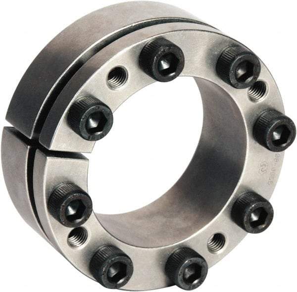 Climax Metal Products - M4 Thread, 15mm Bore Diam, 32mm OD, Shaft Locking Device - 4 Screws, 2,191 Lb Axial Load, 1.26" OAW, 0.551" Thrust Ring Width, 54 Ft/Lb Max Torque - All Tool & Supply