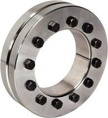 Climax Metal Products - M10 Thread, 125mm Bore Diam, 215mm OD, Shaft Locking Device - 12 Screws, 493,107 Lb Axial Load, 215mm OAW, 1.654" Thrust Ring Width, 19,262 Ft/Lb Max Torque - All Tool & Supply