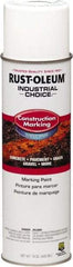 Rust-Oleum - 15 fl oz White Marking Paint - Water-Based Formula - All Tool & Supply