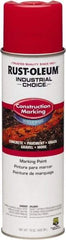 Rust-Oleum - 15 fl oz Red Marking Paint - Water-Based Formula - All Tool & Supply