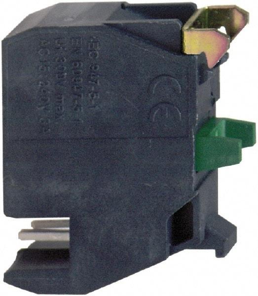 Schneider Electric - Multiple Amp Levels, Electrical Switch Contact Block - Plug-in Terminal - All Tool & Supply