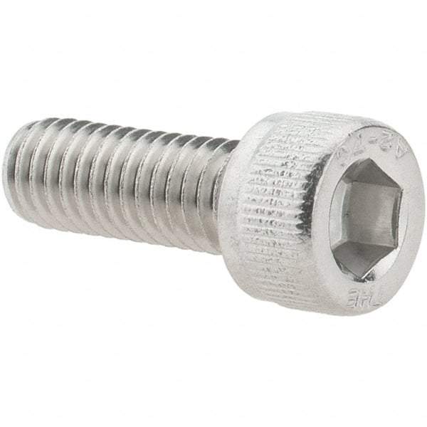 Value Collection - M6x1.00 Metric Coarse Hex Socket Drive, Socket Cap Screw - Grade 18-8 & Austenitic A2 Stainless Steel, Fully Threaded, 16mm Length Under Head - All Tool & Supply