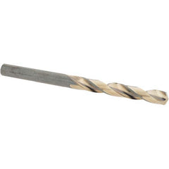 Import - 17/64" High Speed Steel, 135° Point, Round with Flats Shank Maintenance Drill Bit - All Tool & Supply