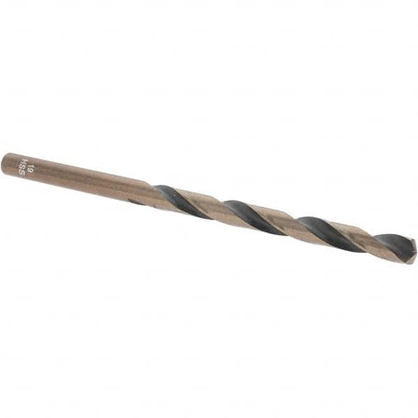 Import - 0.166" High Speed Steel, 135° Point, Straight Shank Maintenance Drill Bit - All Tool & Supply