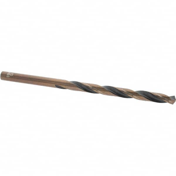 Import - 0.185" High Speed Steel, 135° Point, Straight Shank Maintenance Drill Bit - All Tool & Supply