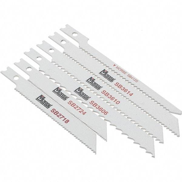 M.K. MORSE - Jig Saw Blade Sets Blade Material: Bi-Metal Minimum Blade Length (Inch): 3 - All Tool & Supply