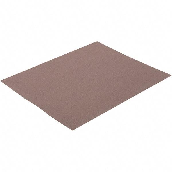 Value Collection - 400 Grit, Aluminum Oxide Sanding Sheet - 11" Long x 9" Wide, Extra Fine Grade, J Weighted Cloth Backing - All Tool & Supply