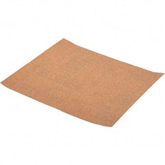 Value Collection - 120 Grit, Aluminum Oxide Sanding Sheet - 11" Long x 9" Wide, Fine Grade, C Weighted Paper Backing - All Tool & Supply