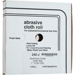 Value Collection - Shop Rolls   Abrasive Material: Aluminum Oxide    Roll Width (Inch): 1 - All Tool & Supply