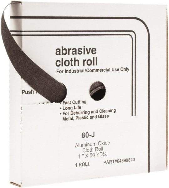 Value Collection - Shop Rolls   Abrasive Material: Aluminum Oxide    Roll Width (Inch): 1 - All Tool & Supply